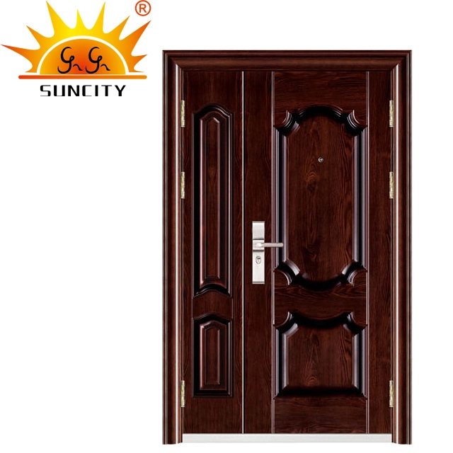High Quality Best Price Security Exterior Steel Iron Door (SC-S077)