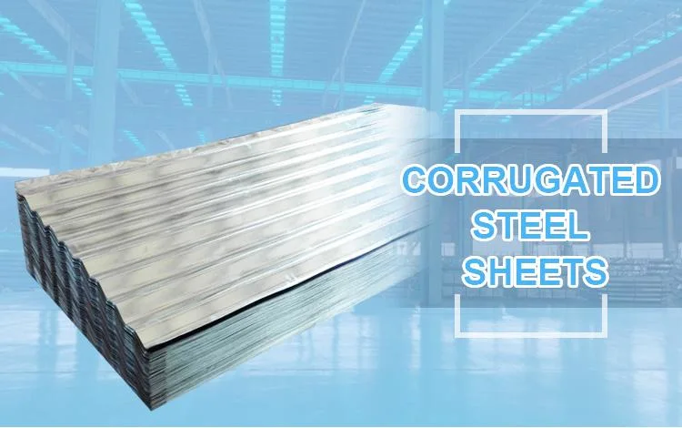 High Quality Trapezoidal Roofing Wall Sheet Building Materialslow Price Prepainted Steel Sheet/Dx51d, Dx52D, Dx53D Gi Galvanized Steel Sheet/ Zinc Corrugated