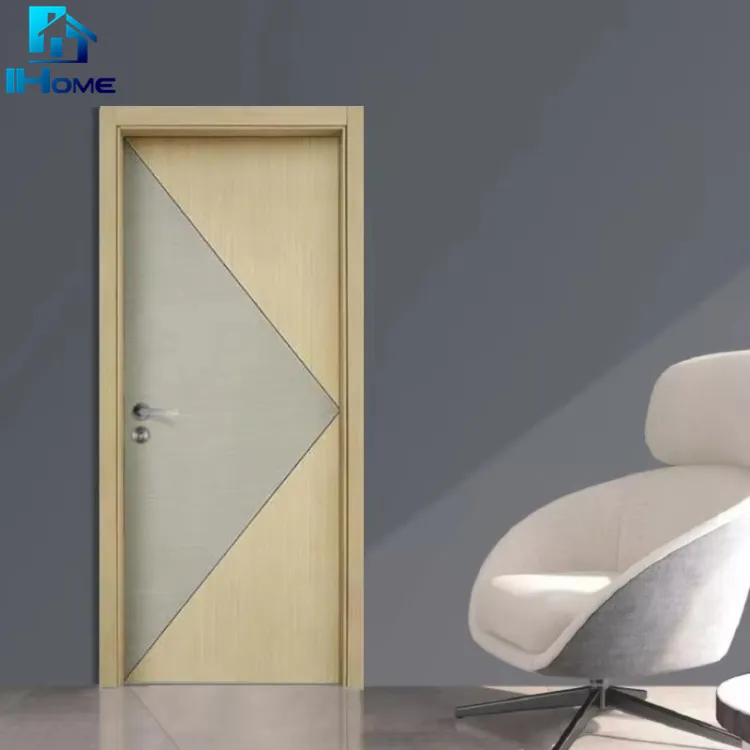 Custom 20 45 60 90 Min Fireproof Door UL Listed Security Commercial Hotel Fire Rated Wooden Door for Interior Guest Room