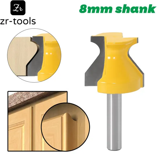 Door Lip & Finger Grip Router Bit Tungsten Carbide Insert 