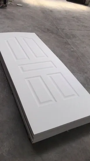 Melamine and Natural Wood Veneer HDF Door Skin 