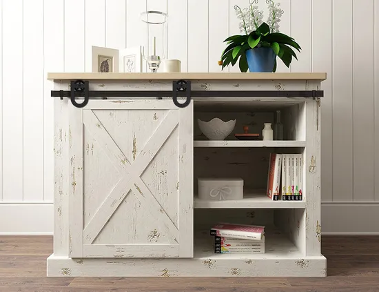 Mini Sliding Door Cabinet Door Track Hardware 