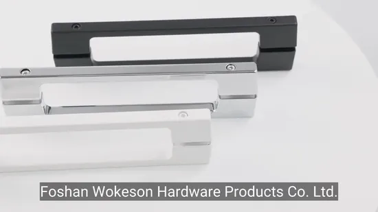 Stylish Zinc Alloy Door Hardware for Glass Door Installation Needs 