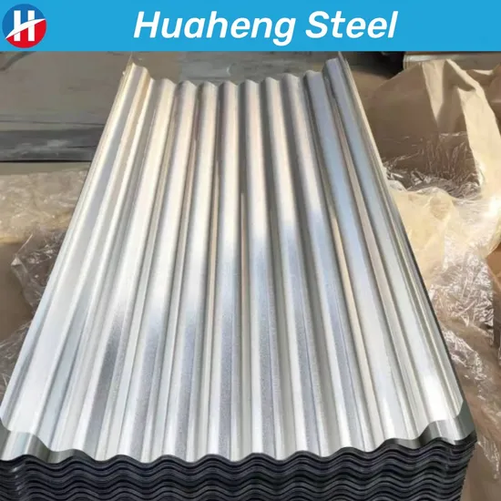 Bwg34 Gl Galvalume Corrugated Steel Sheet Carbon Steel Sheet Building Material 