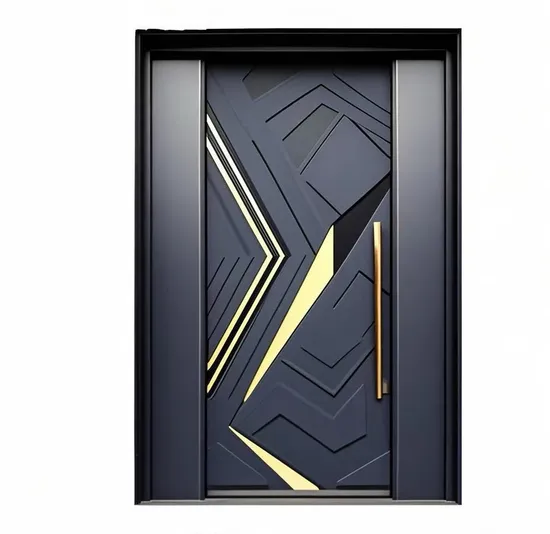 Premium Cast Aluminum Entrance Door for Luxury Villas 