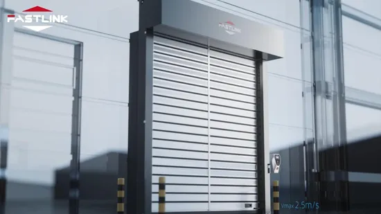 Fastlink High Quality Industrial PU Increased Security and Protection Electric Automatic Spiral Hard High Speed Doors 