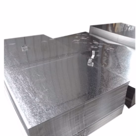 Regular Spangle Dx51d Zinc Coated Z275 Gi Galvanized Steel Sheet