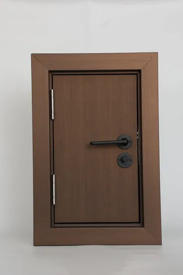 Advanced WPC Interior Door Waterproof Fire Retardant Eco Conscious Wooden 45mm 