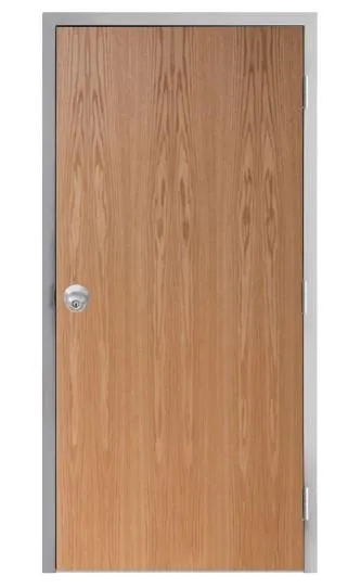 American Design Metal Frame Wooden Fire Doors with Vision Panel 